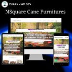 n square cane furniture